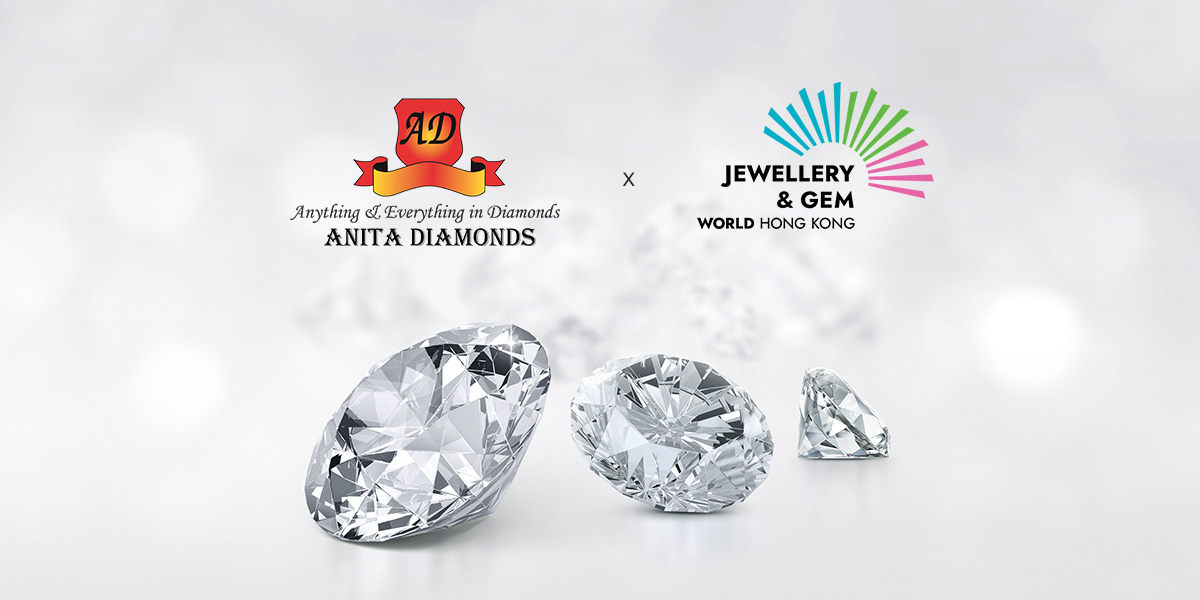 Exclusive Diamond collection from Anita Diamonds at Jewellery & Gem World, Hong Kong