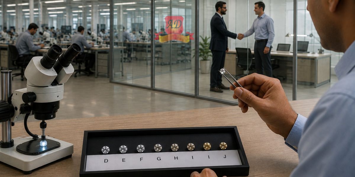 How Diamond Color Grading Safeguards Quality and Brand Confidence