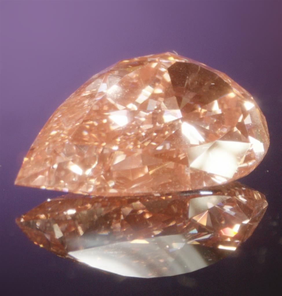 Here is the image of the best pink color shape diamond which you can buy from the best certified diamond dealer Anita Diamonds